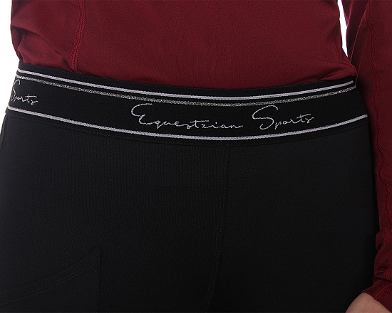 QHP Rijlegging Eden Anti-slip Zitvlak Zwart