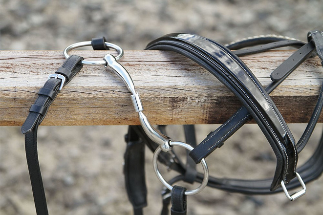 Harry's Horse Watertrens dubbel gebroken Roll-R 14mm
