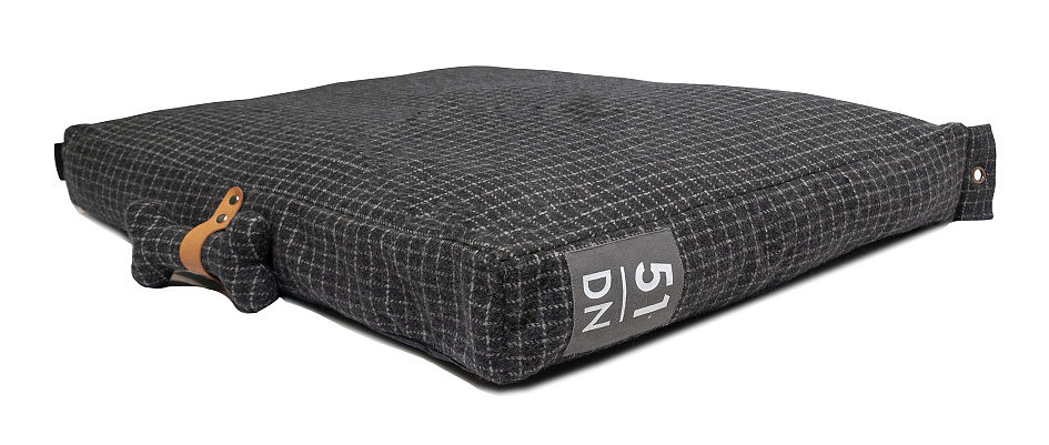 51 Degrees North Oxford Boxkussen <br>Dark Grey